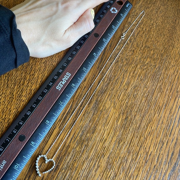 14k Diamond Heat Necklace - Picture 4 of 11